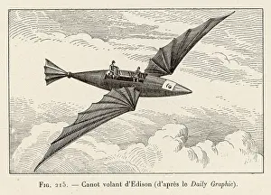 Projected: Edison's Flying Canoe