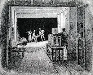 Edison: Edison's kineticographic theatre, circa 1892