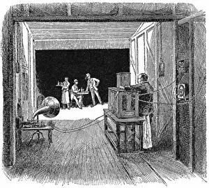 Vision: Edison's Kinetographic Theatre (c.1891). In this