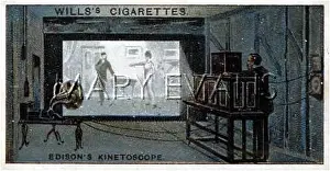 Kinetoscope: EDISON'S KINETOSCOPE