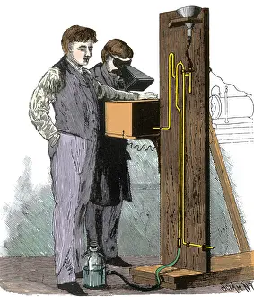 Menlo: Edison's X-Ray Apparatus, 1896