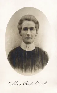 Cavell: Edith Cavell, British nurse, WW1