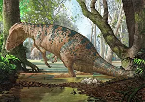 Sadness: An Edmarka rex finds out that his nest has died due to ?
