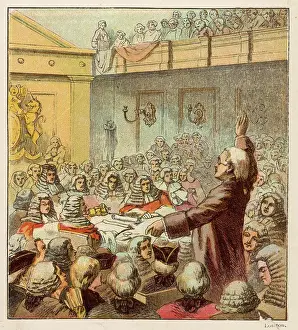 Orating: Edmund Burke Speaks