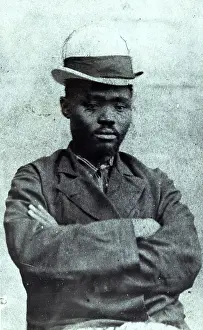 Sandile: Edmund (Gonya) Sandile, eldest son of Sandile