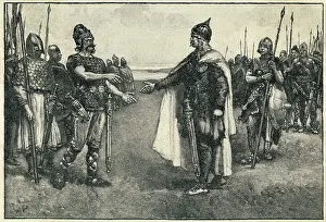 Agree: EDMUND IRONSIDE & CANUTE