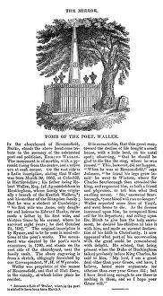 1687: EDMUND WALLER'S TOMB