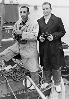 Benson: Edsel Ford and his son Benson, 1939