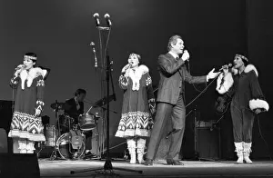 Chukchi: Eduard Khil performing with Chukchi ensemble Ergyron, 1982
