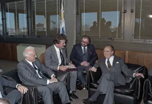 Uruguayan: Eduard Shevardnadze visiting Uruguay
