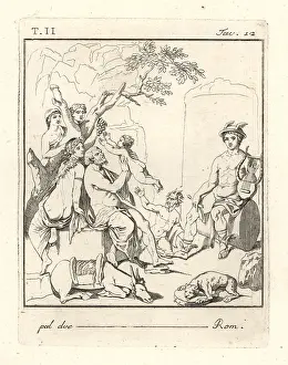 Silenus: The education of Bacchus