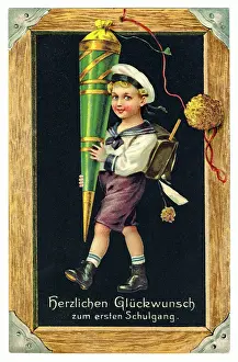 Grader: education, Germany, 1918, first-grader, first-year