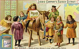 Liebigs: education, Germany, school, punishment, circa