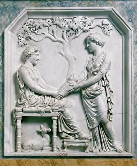 Telephus: Education of Telephus, relief conserved