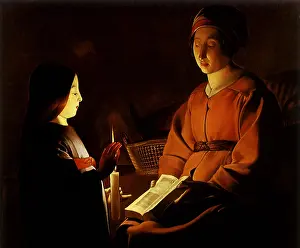 Teaches: Education of the Virgin