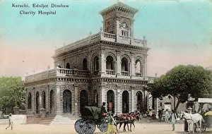 Dentils: Eduljee Dinshaw Charity Hospital, Karachi, British India