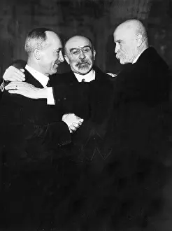 Edvard: Edvard Benes, Jean-Louis Bathou and Thomas Masaryk