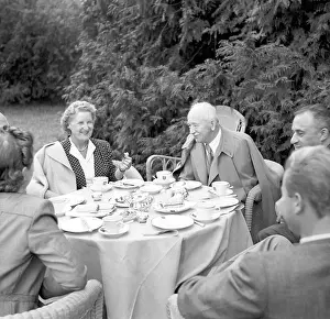 Slovakian: Edvard Benes with wife Hana