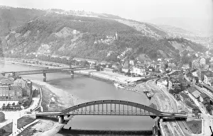 Usti: Edvard Benes's bridge - railroad bridge