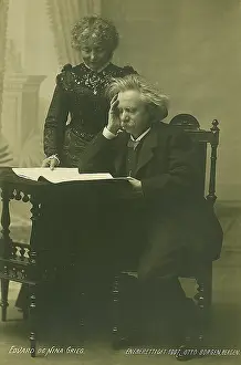 Grieg: Edvard Grieg and Wife