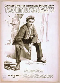 Edward C. White's dramatic production, Two little vagrants