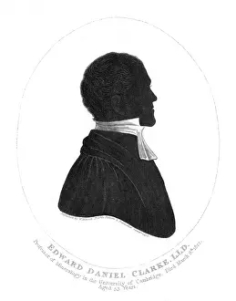 Mineralogist: EDWARD D CLARKE SILHOUETTE