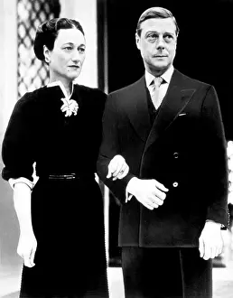 Edward Duke of Windsor, with the Duchess ?
