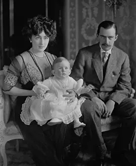 Lcgr1308: Edward and Evalyn Walsh Mclean with their first