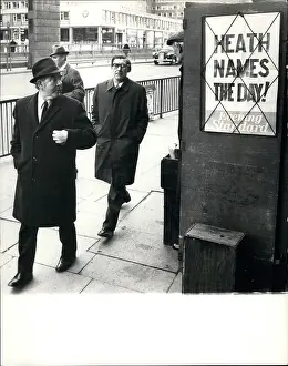 Glance: Edward Heath announces general election date