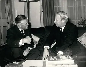 Romney: Edward Heath with Governor George Romney