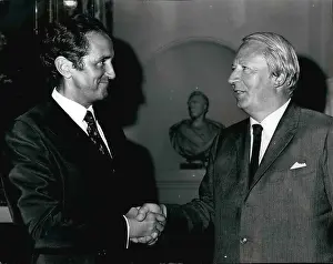 Spains: Edward Heath with Gregorio Lopez-Bravo of Spain
