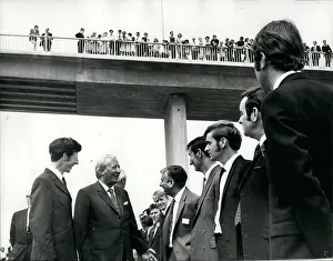 Sevenoaks: Edward Heath opens Tonbridge Bypass, Kent