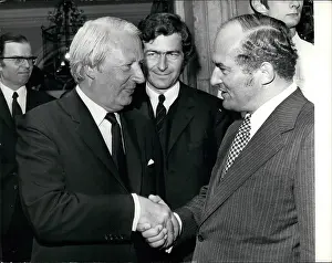 Rainer: Edward Heath and Rainer Barzel of West Germany