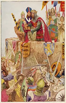 1284: EDWARD I & BABY SON