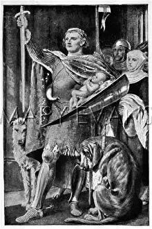 1284: EDWARD I & BABY SON