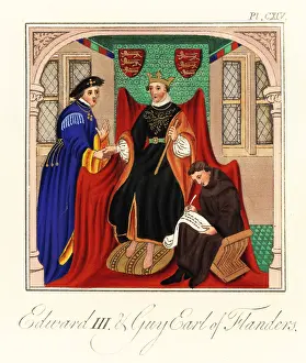 13th Century: Edward I forming an alliance with Guy, Earl of