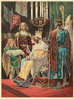 1308: EDWARD II CROWNED