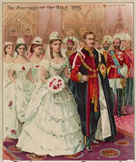 Marries: Edward Marries Alexandra