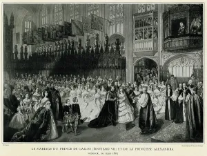 Marries: Edward Marries Alexandra