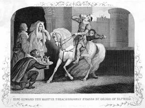 Stepmother: Edward the Martyr is murdered