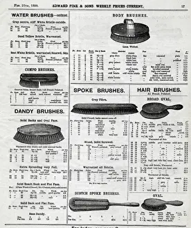 Brushes: Edward Pink & Sons - Brushes