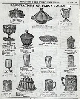 Mould: Edward Pink & Sons - Glass Items