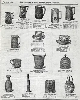 Cups: Edward Pink & Sons - Jugs, Cups, Saucers, etc