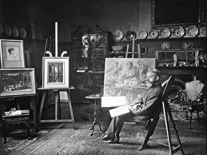 Poynter: EDWARD POYNTER IN STUDIO