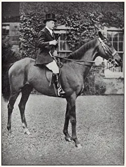 Hunts: Edward, Prince of Wales, fox hunting