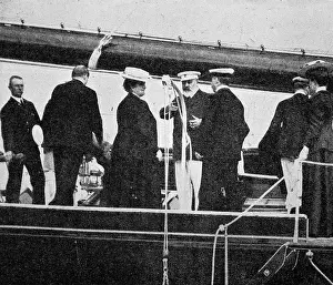 Typically: Edward VII on board the Britannia