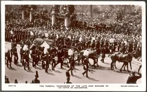 Borne: EDWARD VII funeral procession