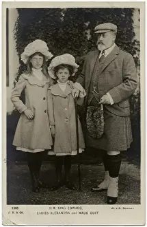 Grandchildren: Edward VII with Grandchildren