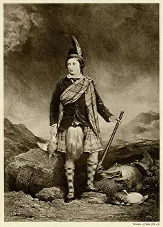 Huntsman: Edward VII in Highland clothing