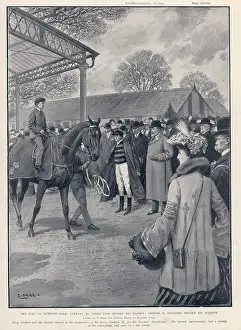 Stewards: Edward VII at Kempton Park races